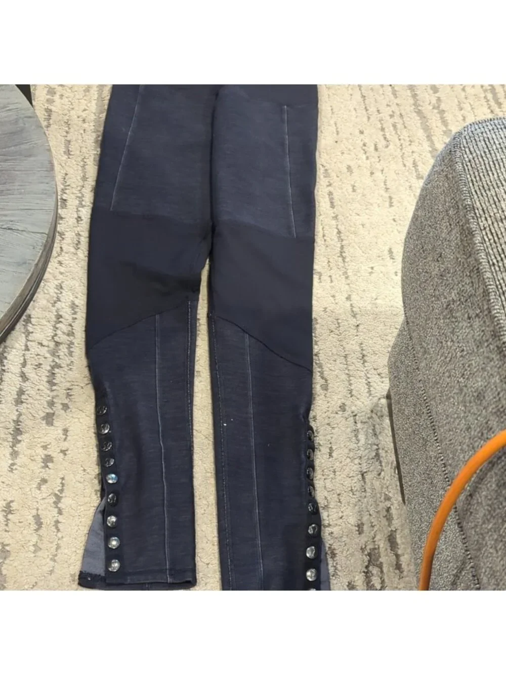 Lululemon Cross Town Pant Black Slub Denim / Black